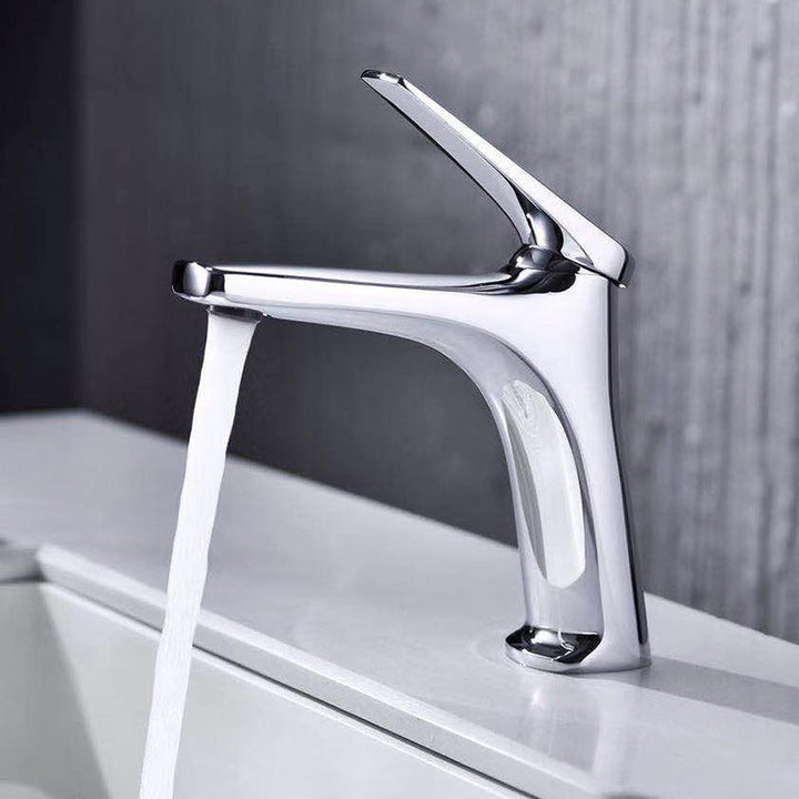 Kalsten | Contemporary Copper Vessel Tap Lever Low Arc Vessel Faucet