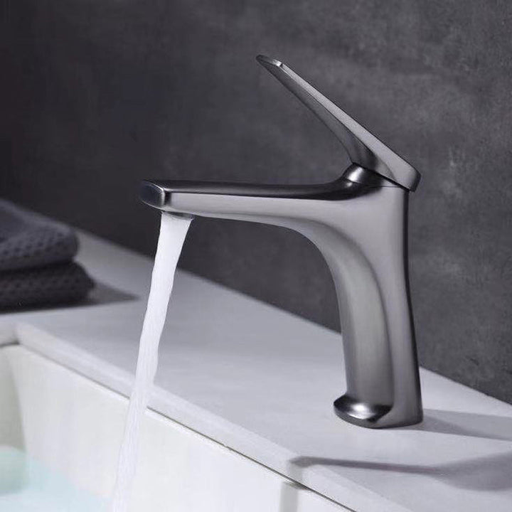 Kalsten | Contemporary Copper Vessel Tap Lever Low Arc Vessel Faucet