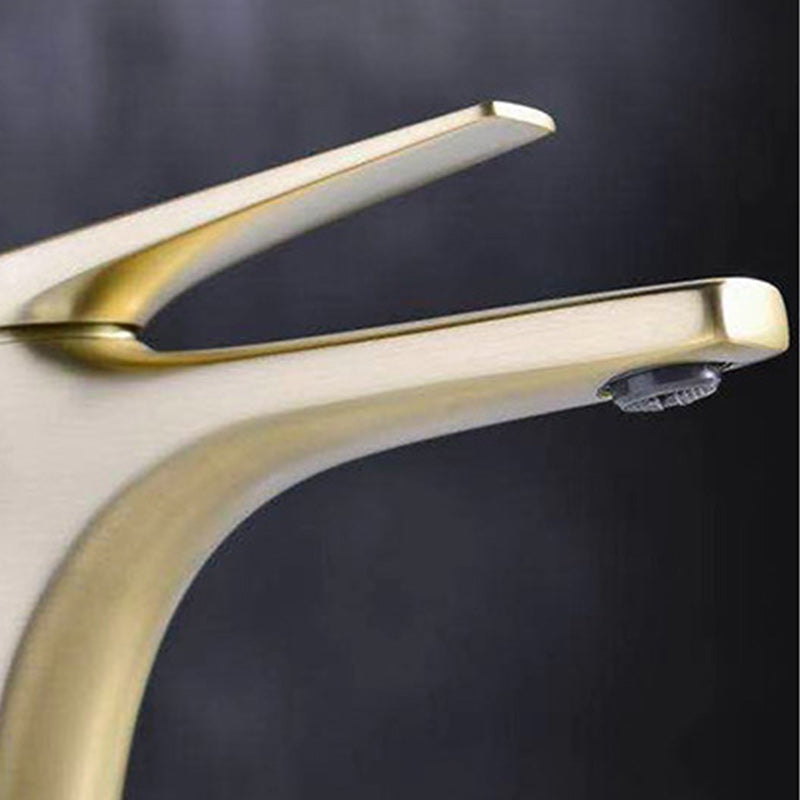 Kalsten | Contemporary Copper Vessel Tap Lever Low Arc Vessel Faucet