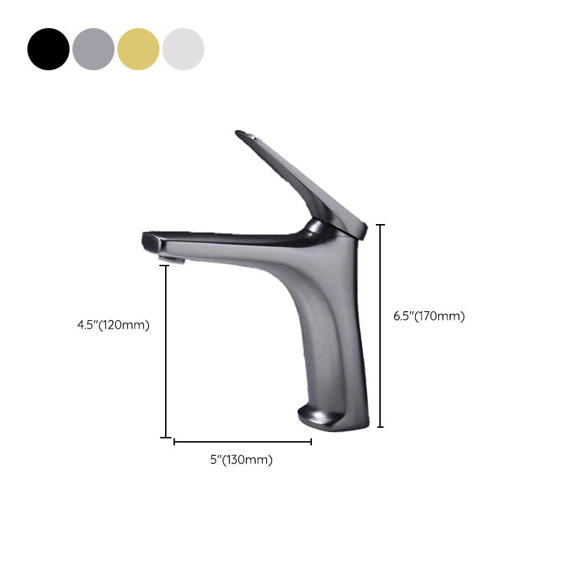 Kalsten | Contemporary Copper Vessel Tap Lever Low Arc Vessel Faucet