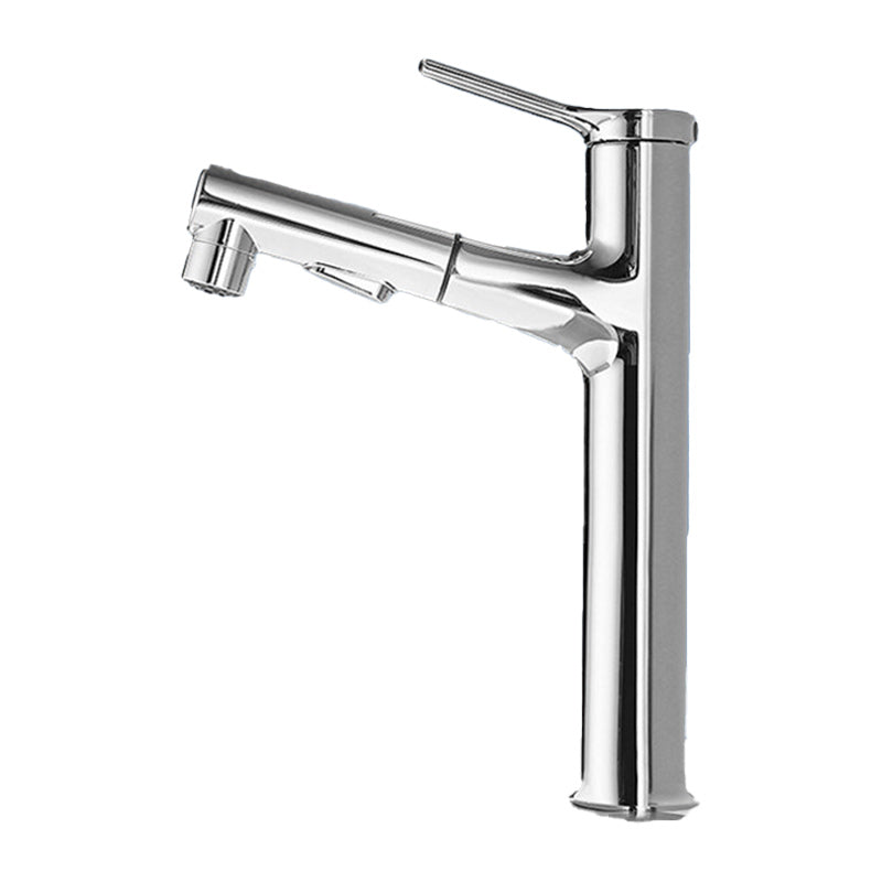 Kalsten | Pull-Out Basin Mixer Single-Lever Bathroom Faucet 1-Hole Basin Mixer