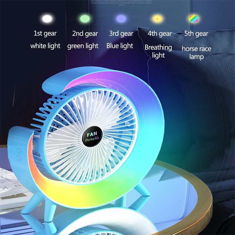 USB-Charging Night Light Mini Fan | Kalsten