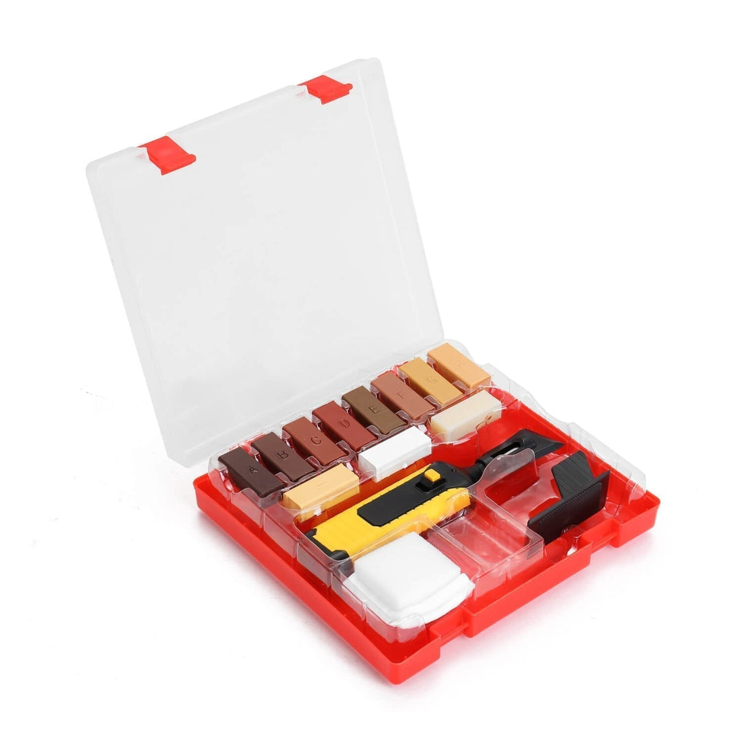 Kalsten | Wood Surface Repair Kit | 11 Wax Blocks & Heat Pen | Furniture, Floors & Cabinets
