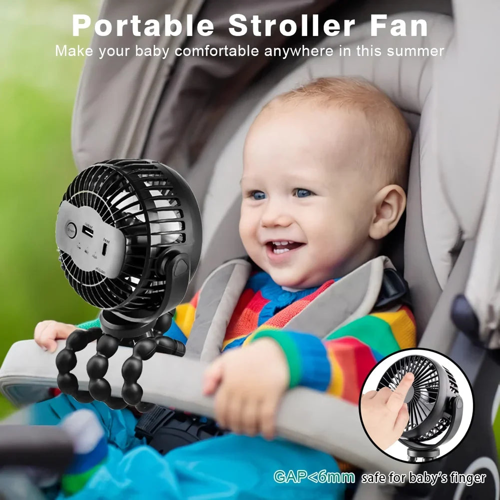 Compact Octopus Mini Fan | Kalsten