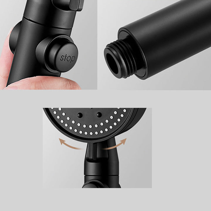 Kalsten | Modern Shower Head Plastic Bathroom Shower Head with Adjustable Spray Pattern