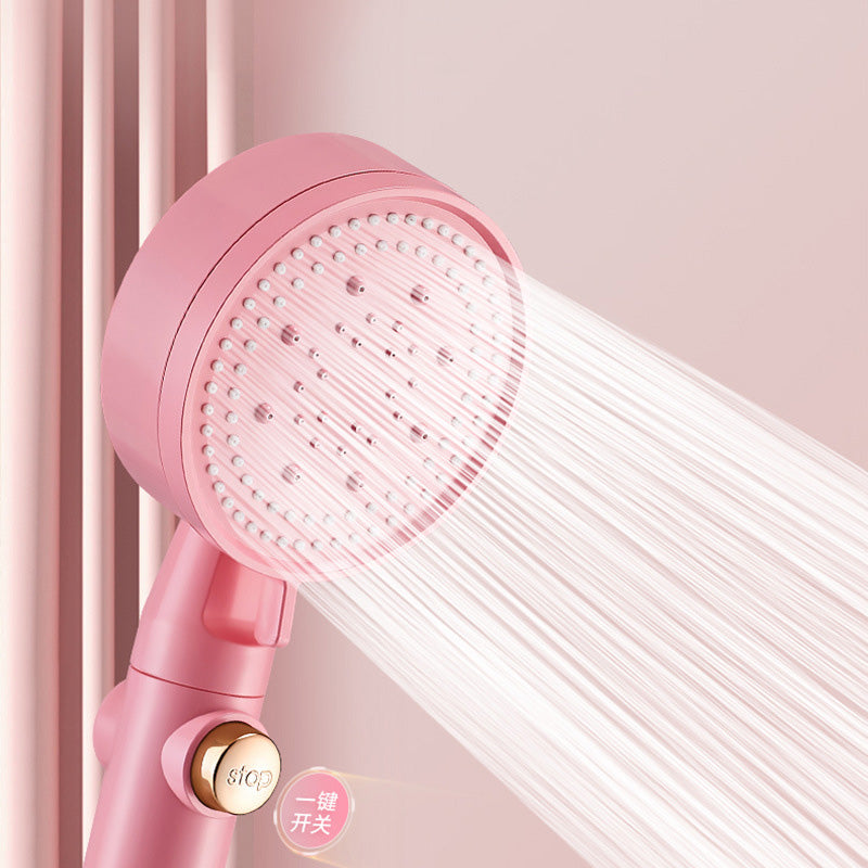 Kalsten | Modern Shower Head Plastic Bathroom Shower Head with Adjustable Spray Pattern