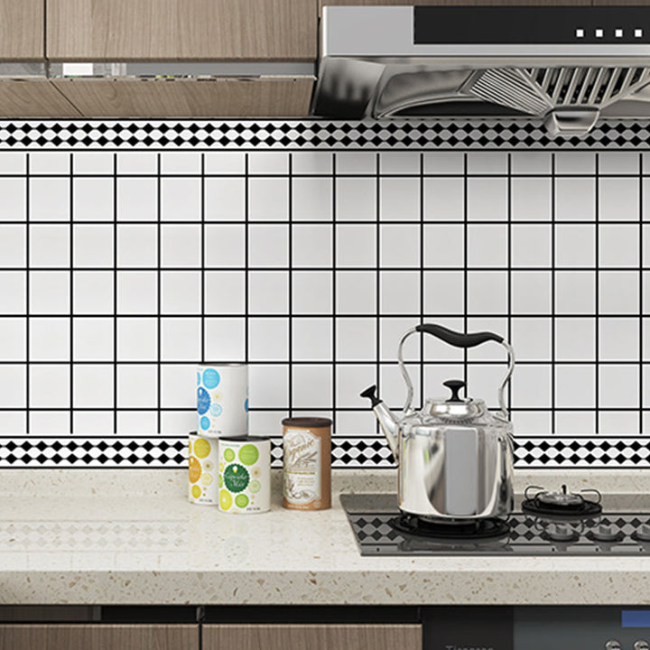 Kalsten | Square Mosaic Tile Peel and Stick Tile for Kitchen and Bathroom