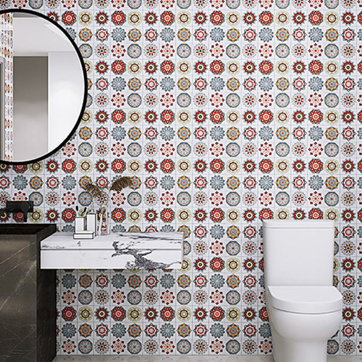Kalsten | Square Mosaic Tile Peel and Stick Tile for Kitchen and Bathroom