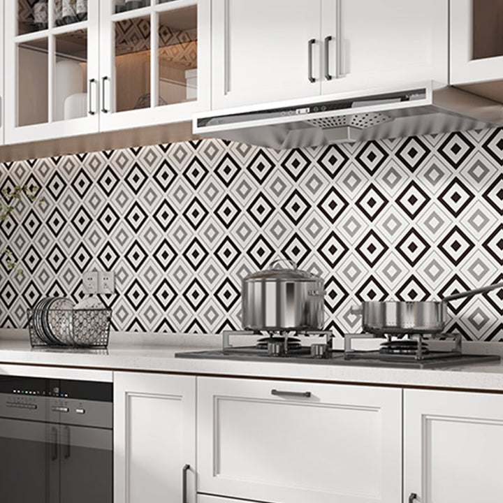 Kalsten | Square Mosaic Tile Peel and Stick Tile for Kitchen and Bathroom