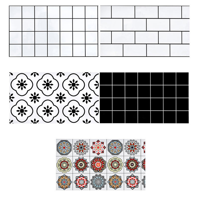 Kalsten | Square Mosaic Tile Peel and Stick Tile for Kitchen and Bathroom