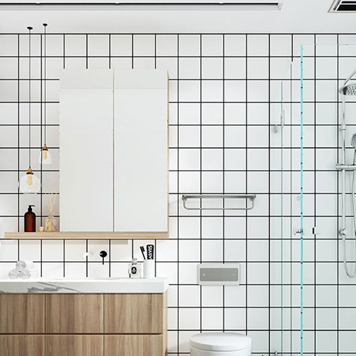 Kalsten | Square Mosaic Tile Peel and Stick Tile for Kitchen and Bathroom