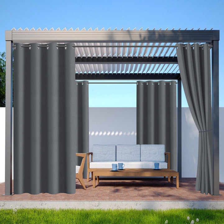 Outdoor Curtain Waterproof with Eyelets | Kalsten