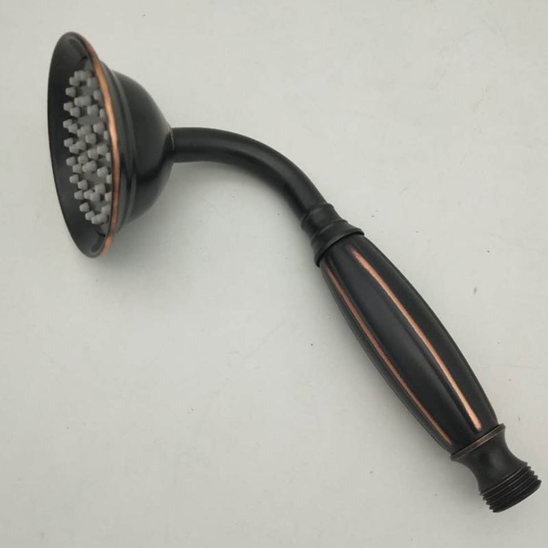 Kalsten | Traditional Handheld Shower Head with Hose Polished Brass Wall Mounted Shower Head