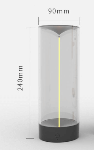 New LED Camping Light Type-c Rechargeable Portable Night Light With High Transparency And Anti Drop Creative Atmosphere Light | Kalsten