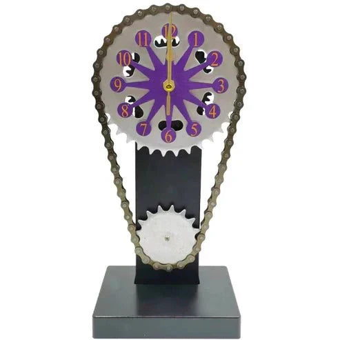Kalsten | Watch chain with movement - Silent rotating table clock