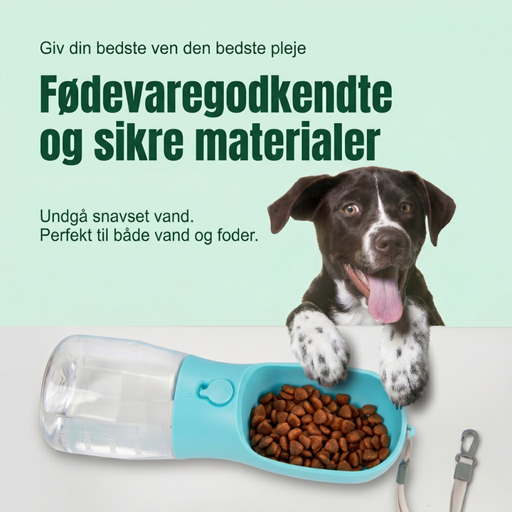 TrailBuddy™ – 3-in-1 Dog Water Bottle with Food Box | Kalsten