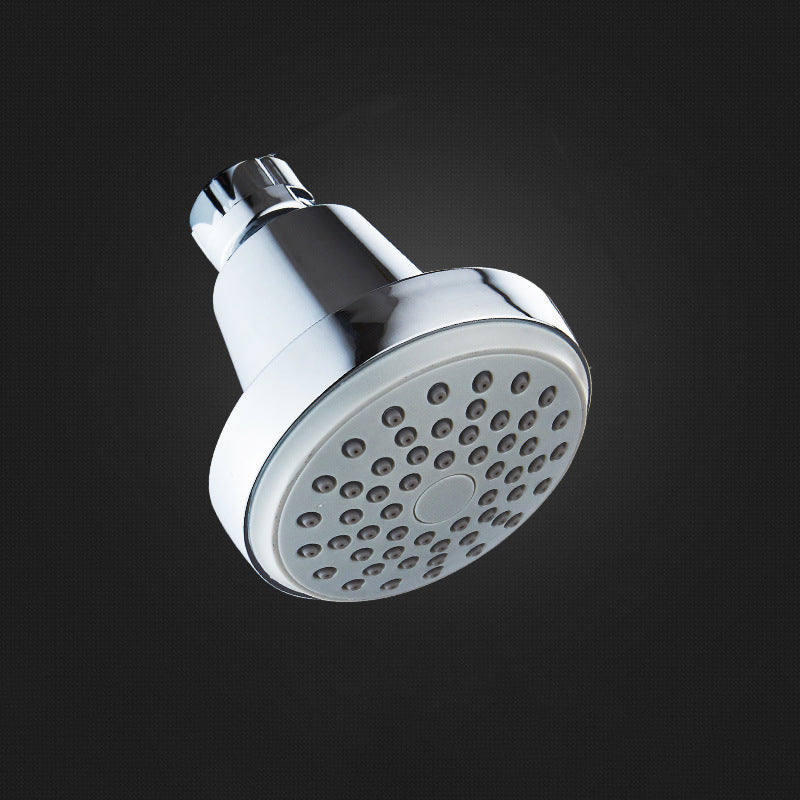 Kalsten | Round shower head made of stainless steel in silver wall-mounted shower head