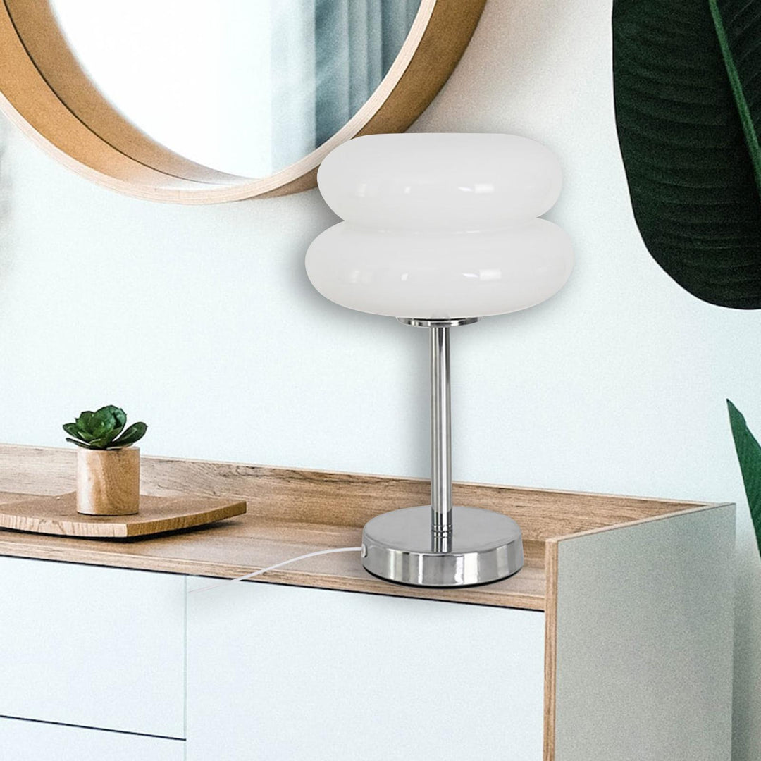 Retro Glass Shade Table Lamp Kalsten