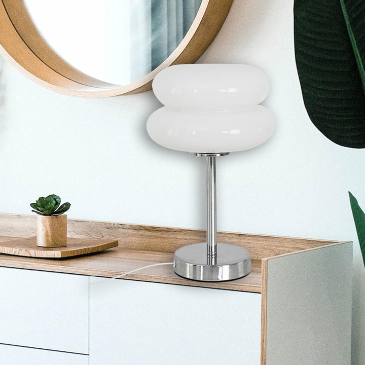 Retro Glass Shade Table Lamp Kalsten