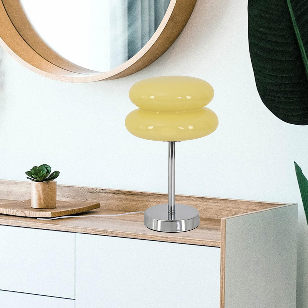 Retro Glass Shade Table Lamp Kalsten