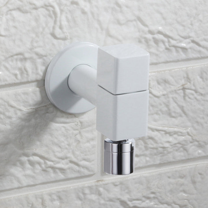 Kalsten | Contemporary Wall-Mounted Bathroom Faucet Knob Handle Solid Brass Round Faucet
