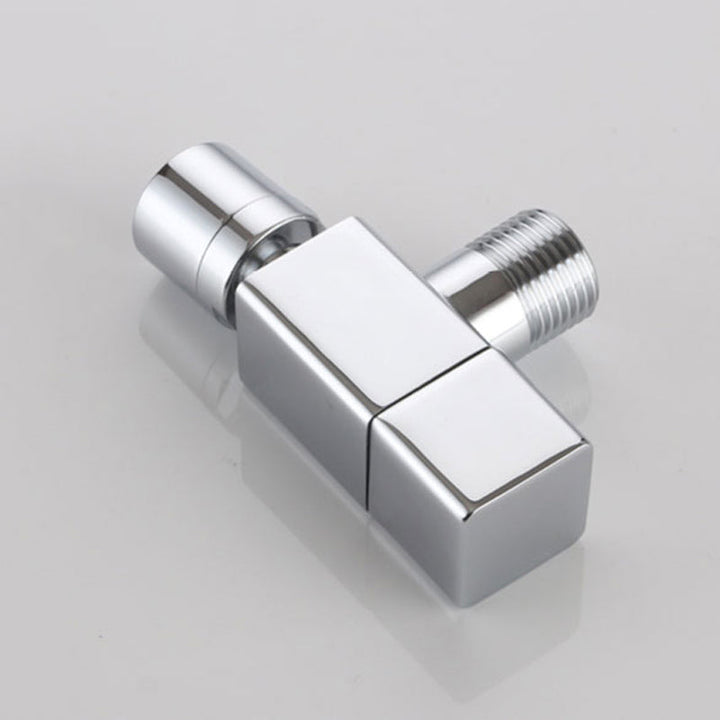 Kalsten | Contemporary Wall-Mounted Bathroom Faucet Knob Handle Solid Brass Round Faucet