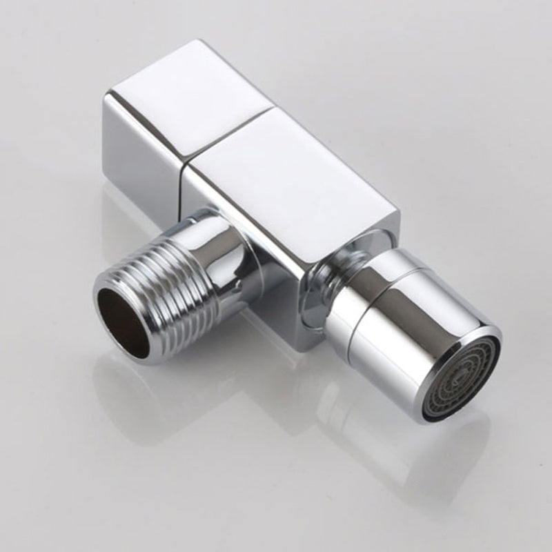 Kalsten | Contemporary Wall-Mounted Bathroom Faucet Knob Handle Solid Brass Round Faucet