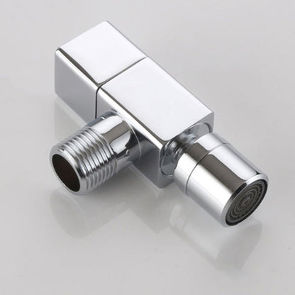 Kalsten | Contemporary Wall-Mounted Bathroom Faucet Knob Handle Solid Brass Round Faucet
