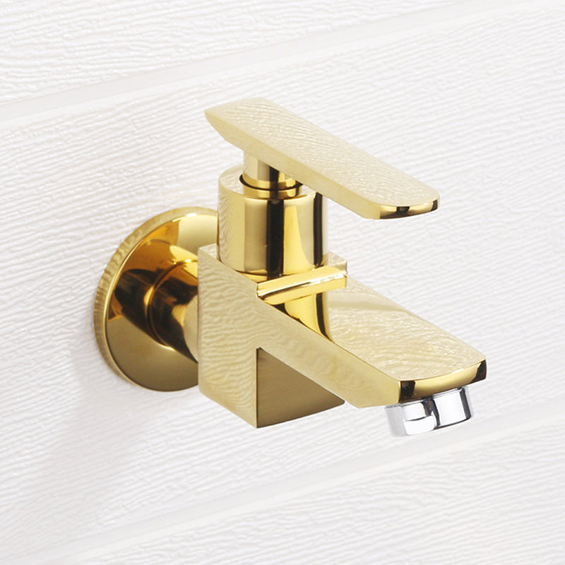 Kalsten | Contemporary Wall-Mounted Bathroom Faucet Lever Handles Solid Brass Faucet