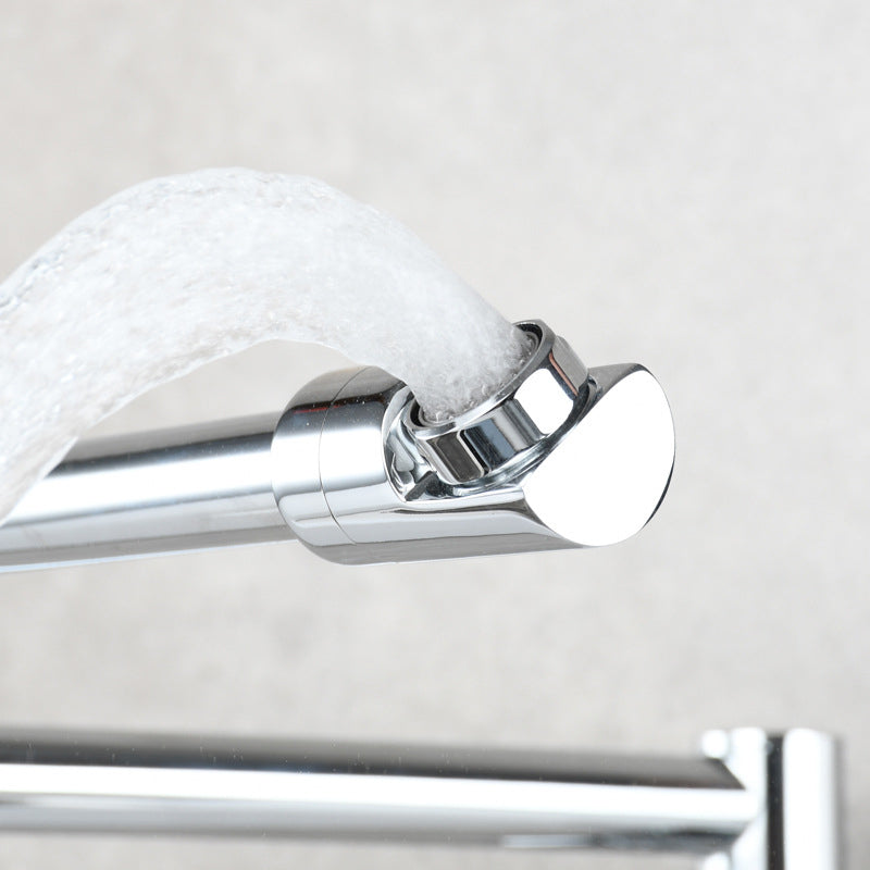 Kalsten | Modern Pull-down Faucet Single Handle Wall Mounted Pot Filler Low Profile 1-Hole Filler