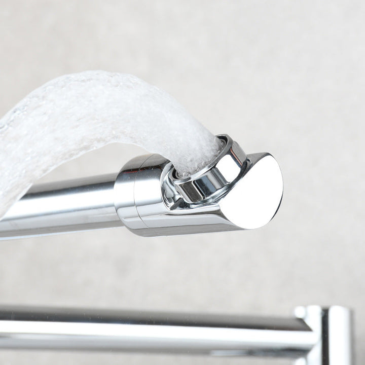 Kalsten | Modern Pull-down Faucet Single Handle Wall Mounted Pot Filler Low Profile 1-Hole Filler