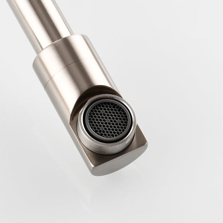 Kalsten | Modern Pull-down Faucet Single Handle Wall Mounted Pot Filler Low Profile 1-Hole Filler