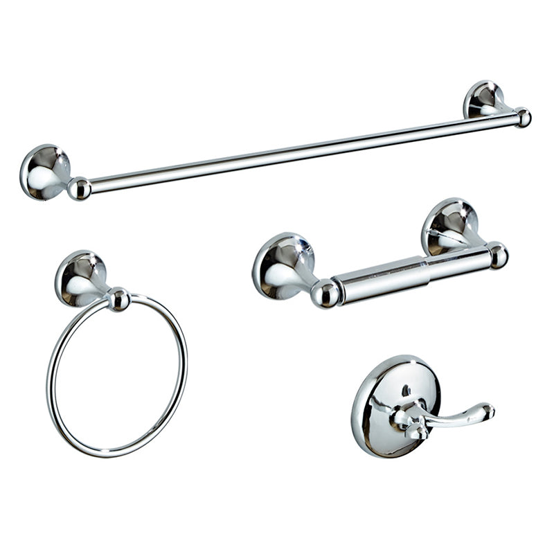 Kalsten | Metal Bathroom Set Traditional Style Chrome Bathroom Accessories Set