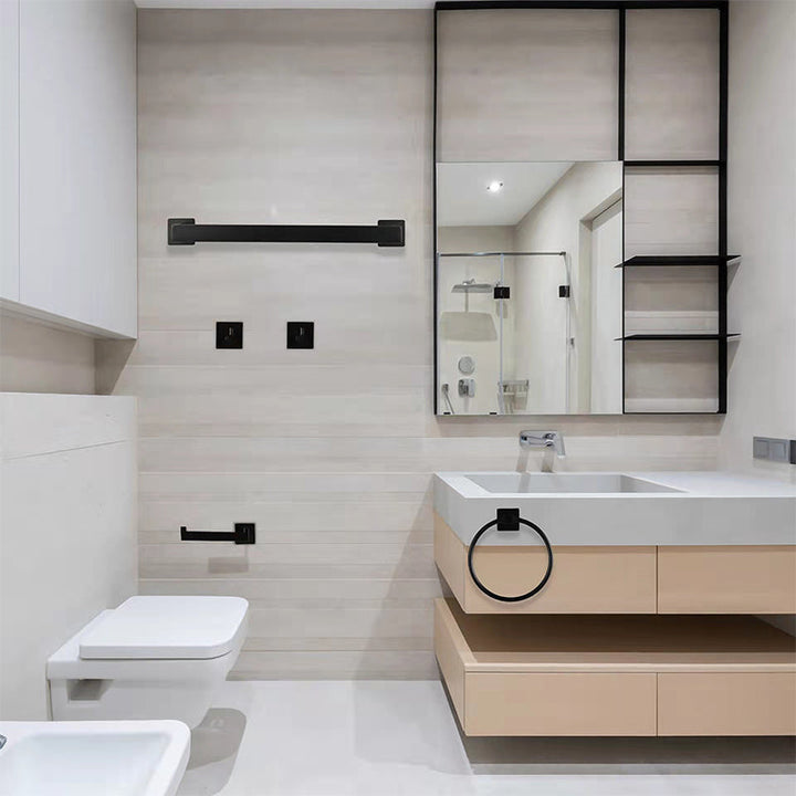 Kalsten | Stainless Steel Bathroom Accessories Single Piece or in Set Modern Bathroom Set