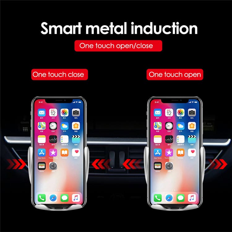 Wireless automatic mobile charger and holder for the car | Kalsten