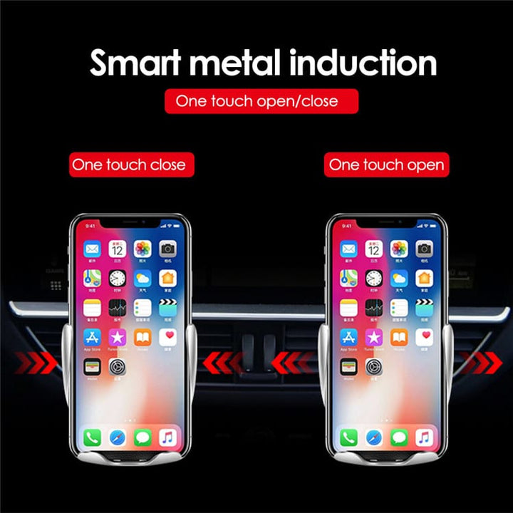 Wireless automatic mobile charger and holder for the car | Kalsten