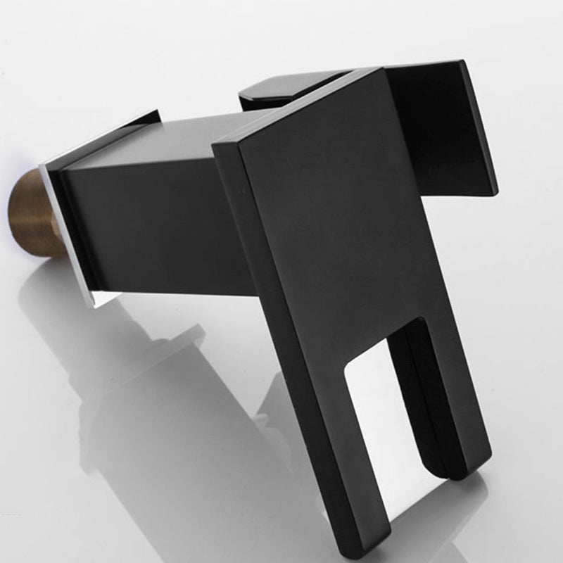 Modern Brass Faucet – LED Waterfall Mixer Valve