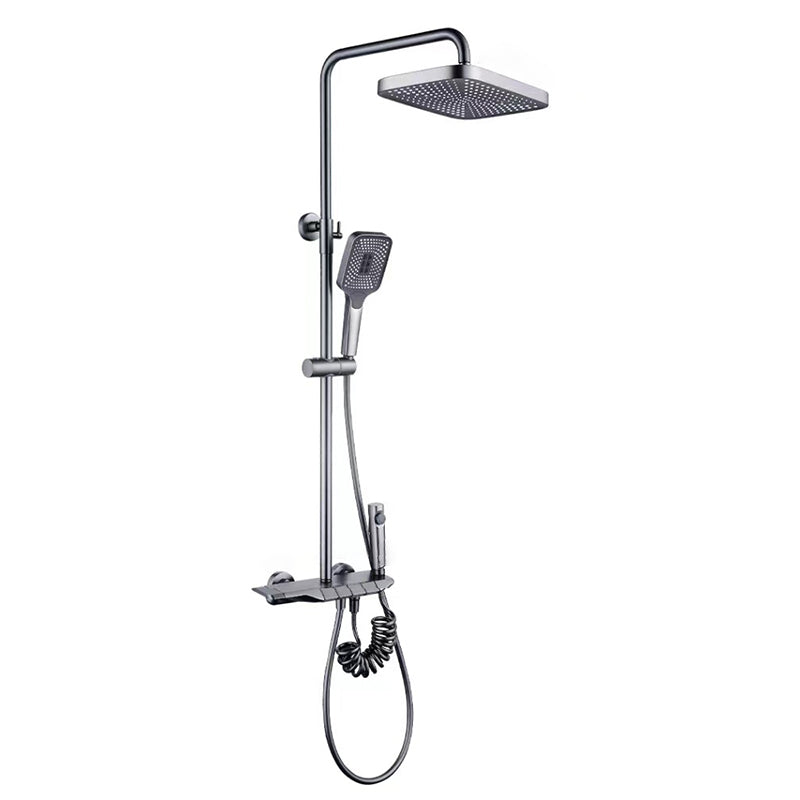 Kalsten | Modern adjustable water flow shower faucet shower arm shower system on the wall
