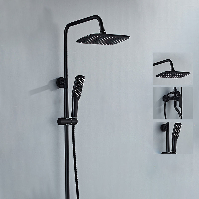 Kalsten | Modern adjustable water flow shower faucet shower arm shower system on the wall