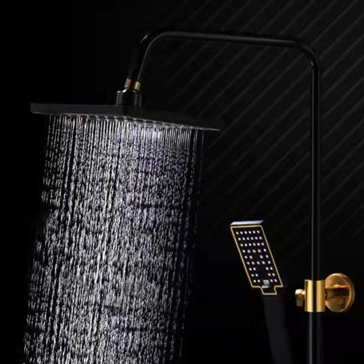 Kalsten | Modern adjustable water flow shower faucet shower arm shower system on the wall