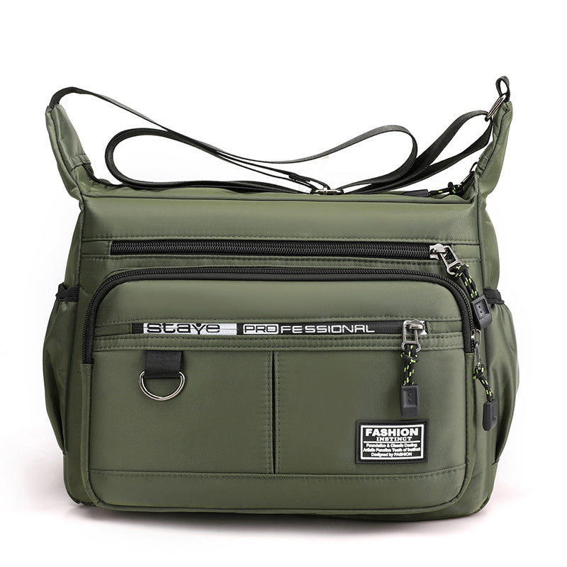 Men's messenger bag with multiple pockets | Kalsten