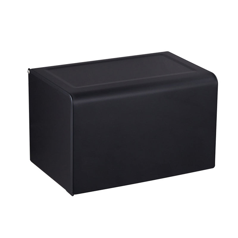 Kalsten | Modern Bathroom Accessory Set Matte Black/Grey Bathroom Shelf/Towel Holder & Paper Holder
