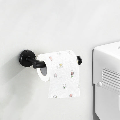 BowLift | Modern Bathroom Hardware Set in Stainless Steel Brushed Chrome Towel Bar/Ring & Bathrobe Hook