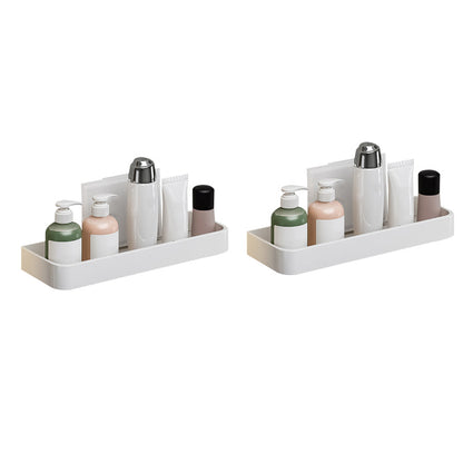 BowLift | Contemporary Bathroom Accessory Set Metal Bath Shelf in White