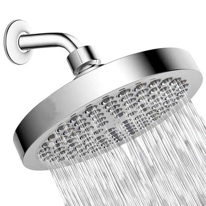 BowLift | Contemporary Shower Combination Fixed Shower Head Stainless Steel Wall Mounted Round Shower Head