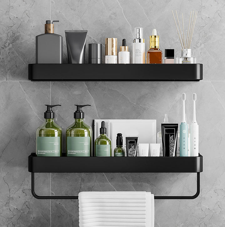 Kalsten | Contemporary Bathroom Accessories Hardware Set Aluminum Bathroom Shelf
