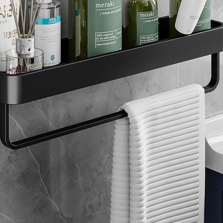Kalsten | Contemporary Bathroom Accessories Hardware Set Aluminum Bathroom Shelf