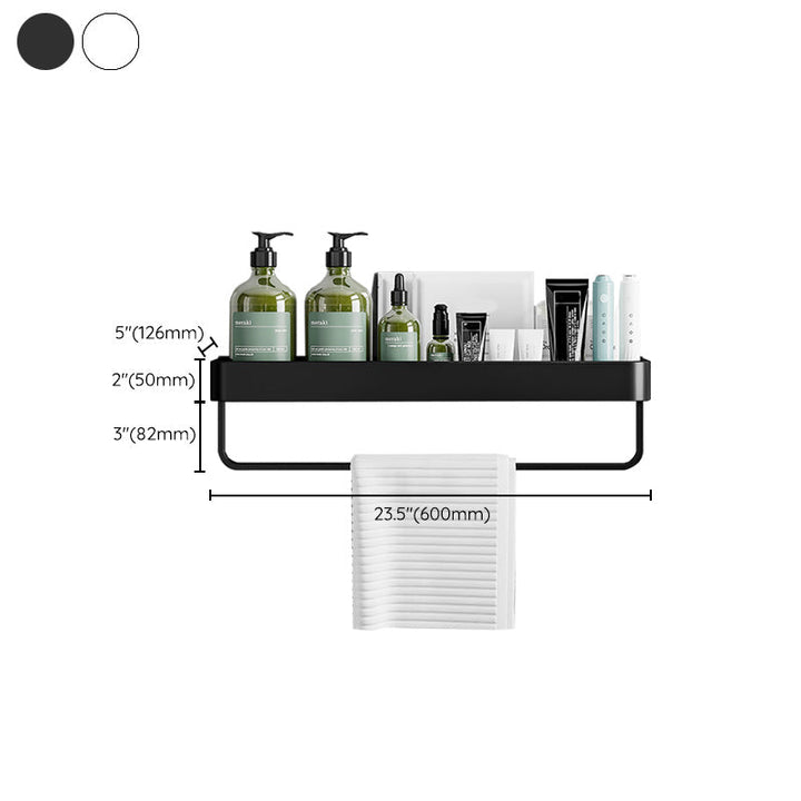 Kalsten | Contemporary Bathroom Accessories Hardware Set Aluminum Bathroom Shelf