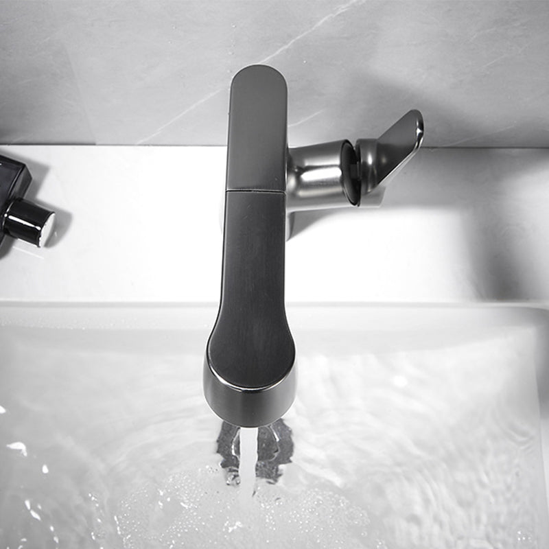 Kalsten | Extendable Vessel Water Tap Modern Sink Faucet with a Lever Handle