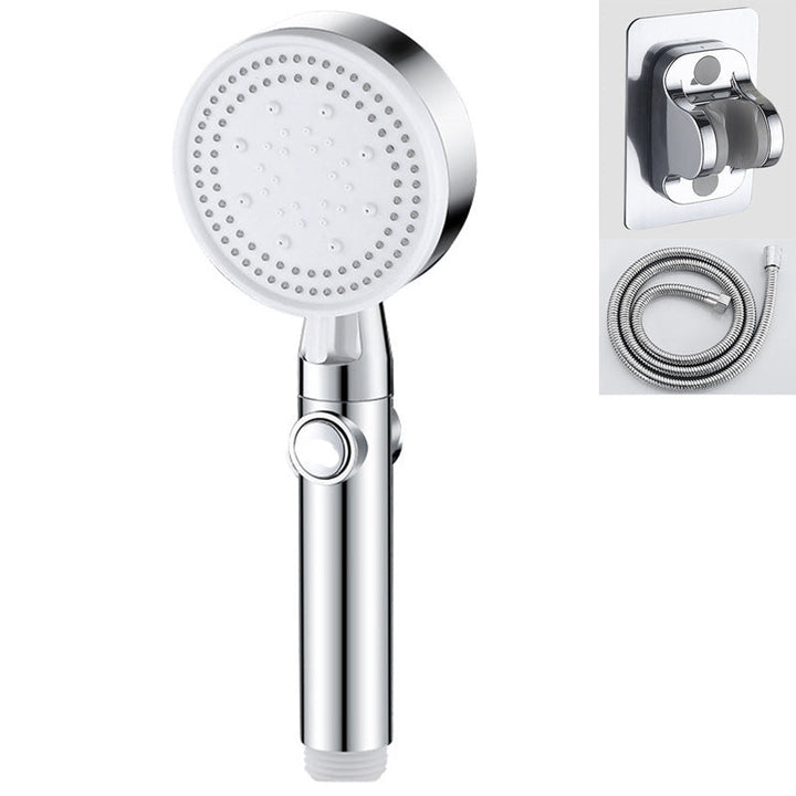 Kalsten | Plastic Scale Shower Head Adjustable Spray Pattern Shower Head